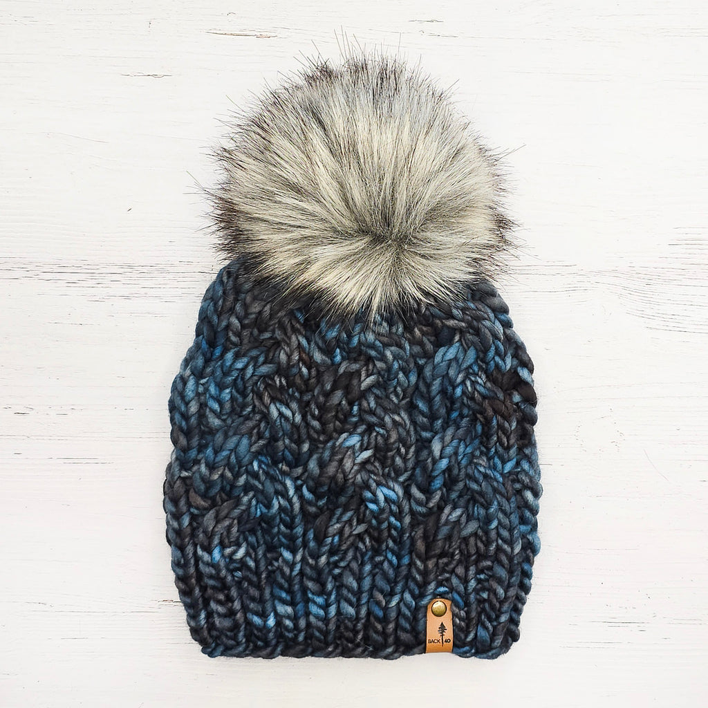 Luxe Line Braided Cable Beanie (Persia) | Adult