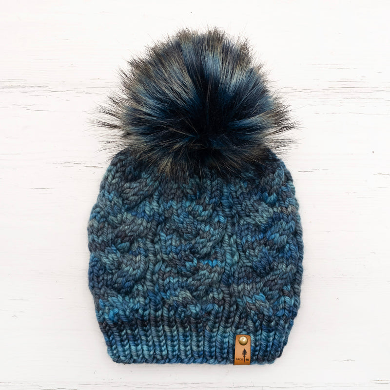 Luxe Line Delta Cable Beanie (Under the Sea) | Adult