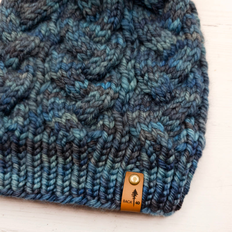 Luxe Line Delta Cable Beanie (Under the Sea) | Adult