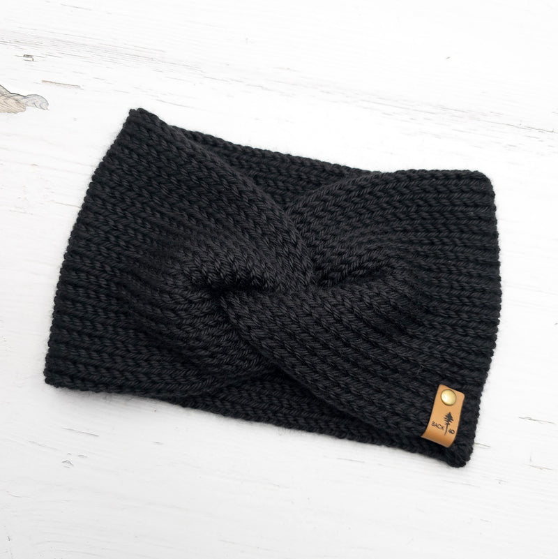 Twist Headband | Black