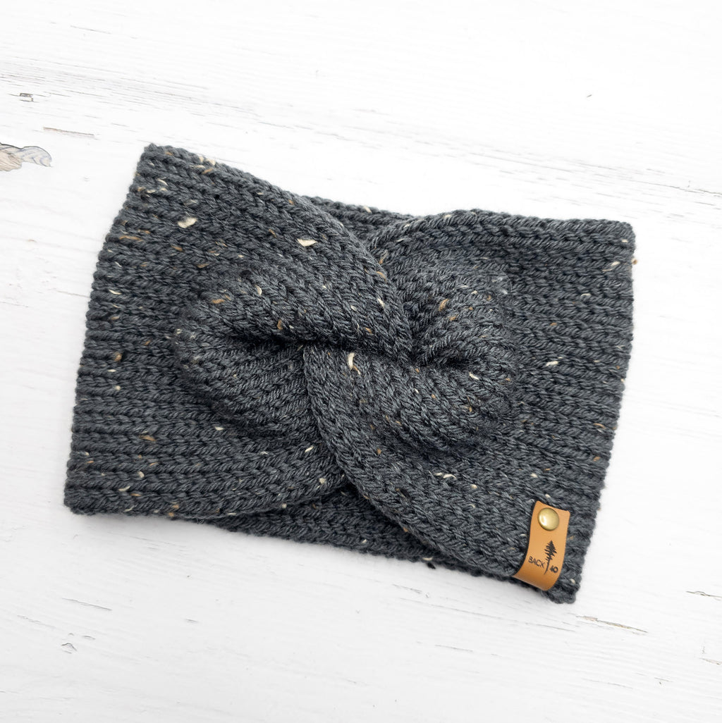 Twist Headband | Graphite