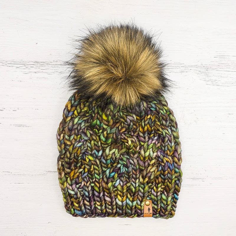 Luxe Line Braided Cable Beanie (Arequita) | Adult