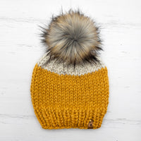 Classic Line Classic Beanie (Mustard) | Adult