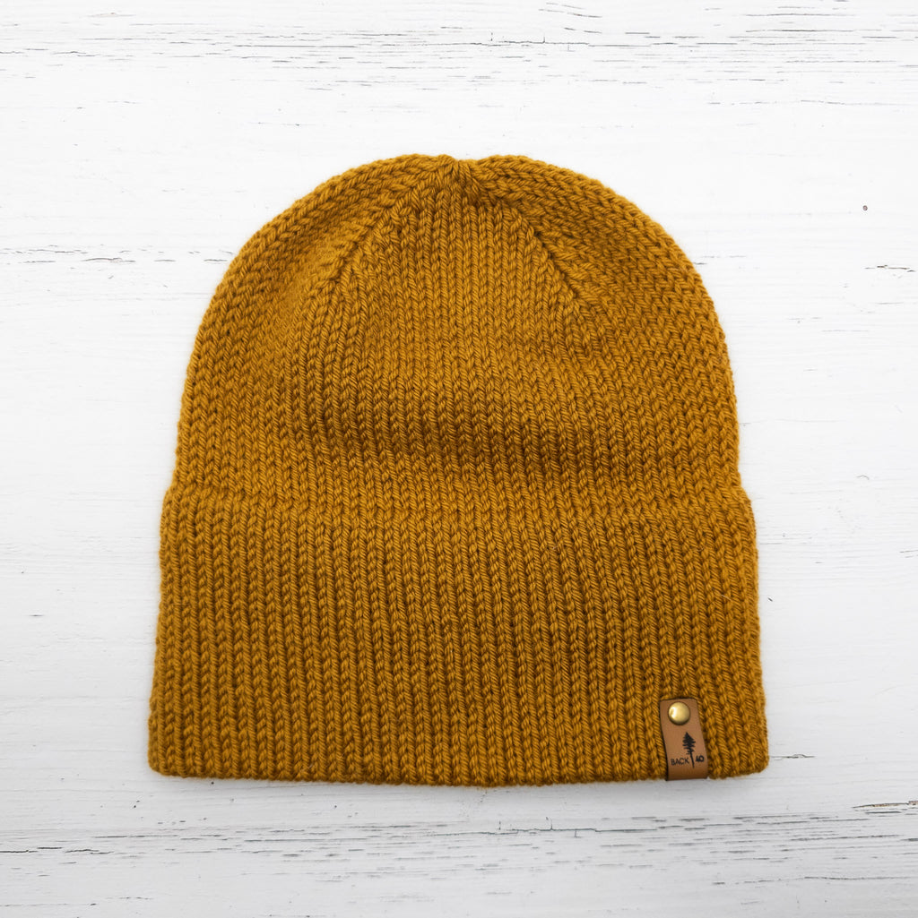 Luxe Line Jake Beanie (Ochre) | Adult