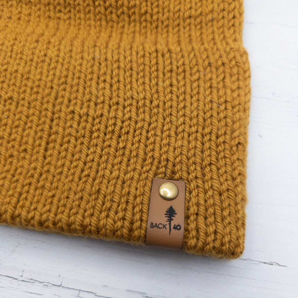 Luxe Line Jake Beanie (Ochre) | Adult