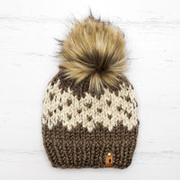 Classic Line Classic Beanie (Taupe/Wheat) | Adult