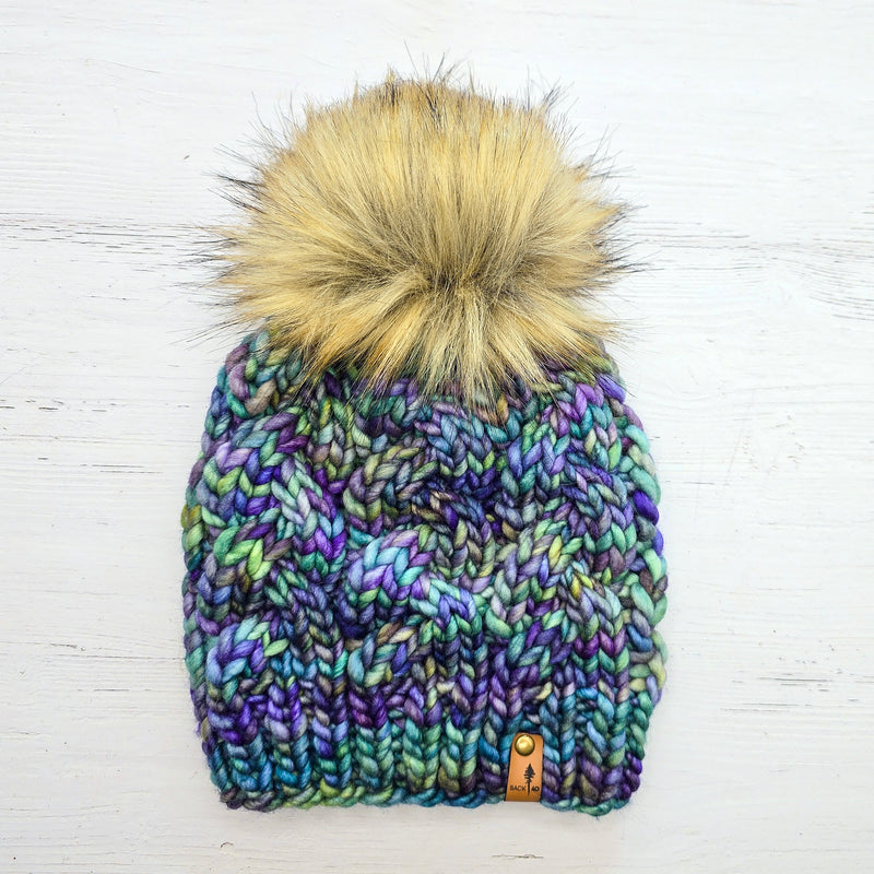 Luxe Line Braided Cable Beanie (Indiecita) | Adult