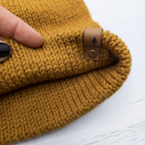 Luxe Line Jake Beanie (Ochre) | Adult