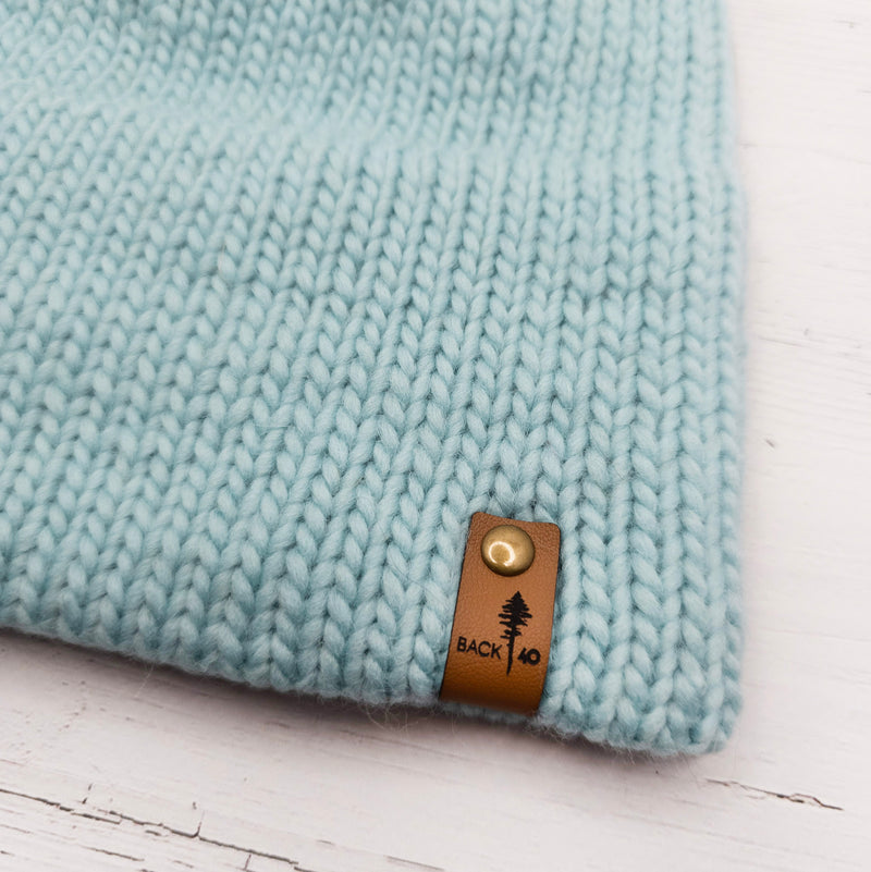 Luxe Line Jake Beanie (Aquamarine) | Adult