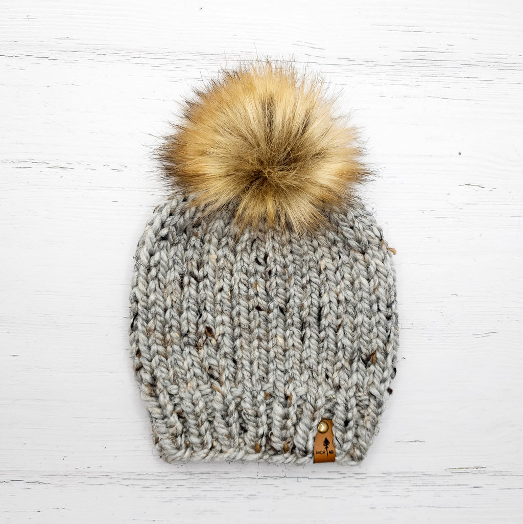 Classic Beanie (Marble Grey) | 1-3 Years