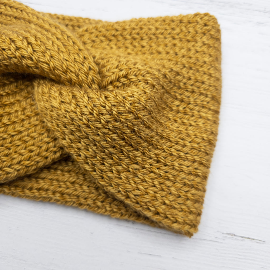 Twist Headband | Golden