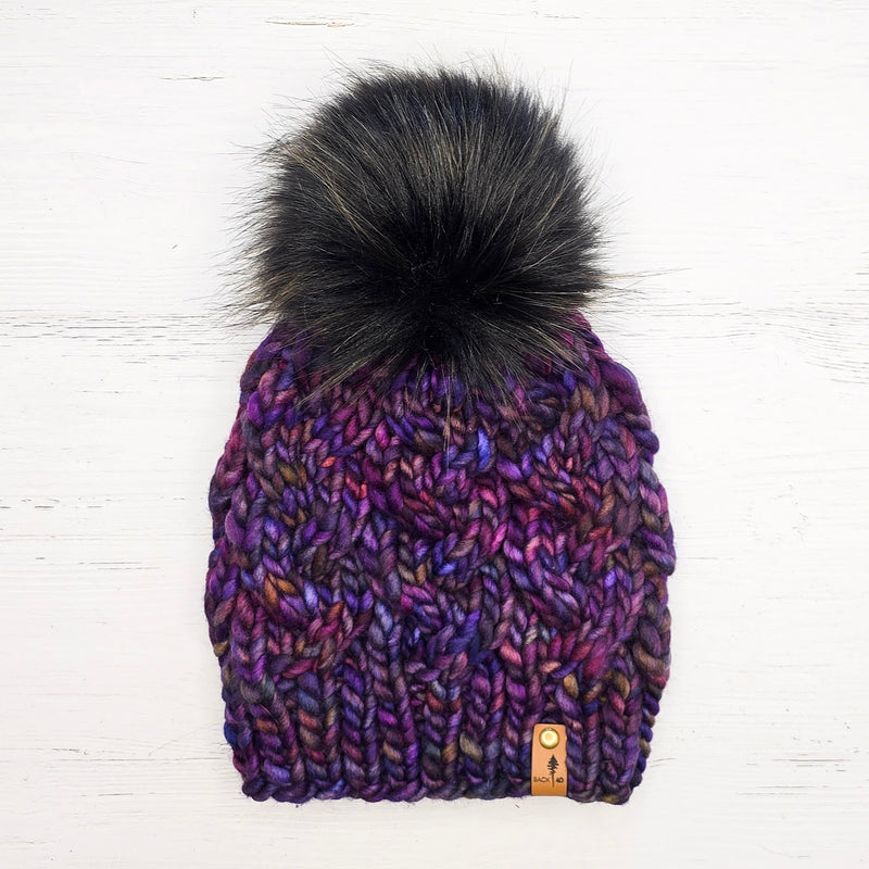 Luxe Line Braided Cable Beanie (Talisman) | Adult