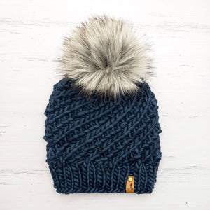 Luxe Line Gales of November Hat (Navy) | Adult