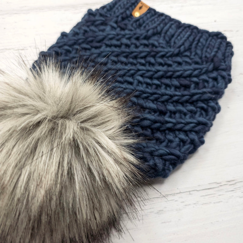 Luxe Line Gales of November Hat (Navy) | Adult