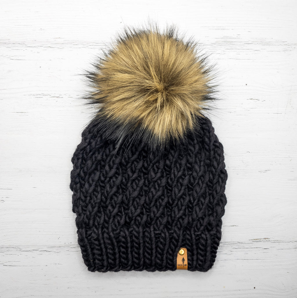 Luxe Line Emilia Beanie (Black) | Adult