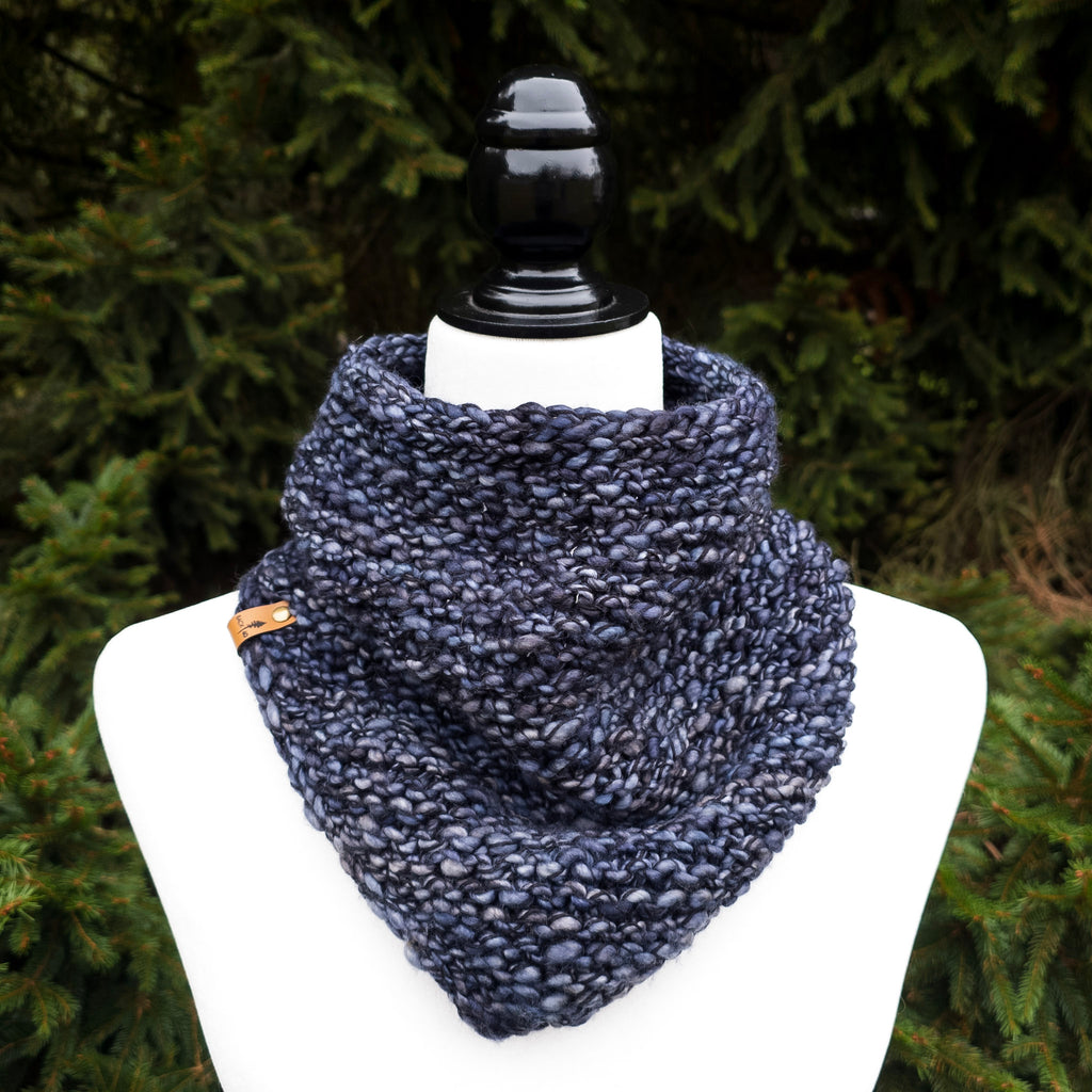 Luxe Line Bandana Cowl (Cirrus Grey)