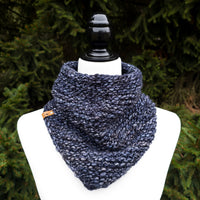 Luxe Line Bandana Cowl (Cirrus Grey)