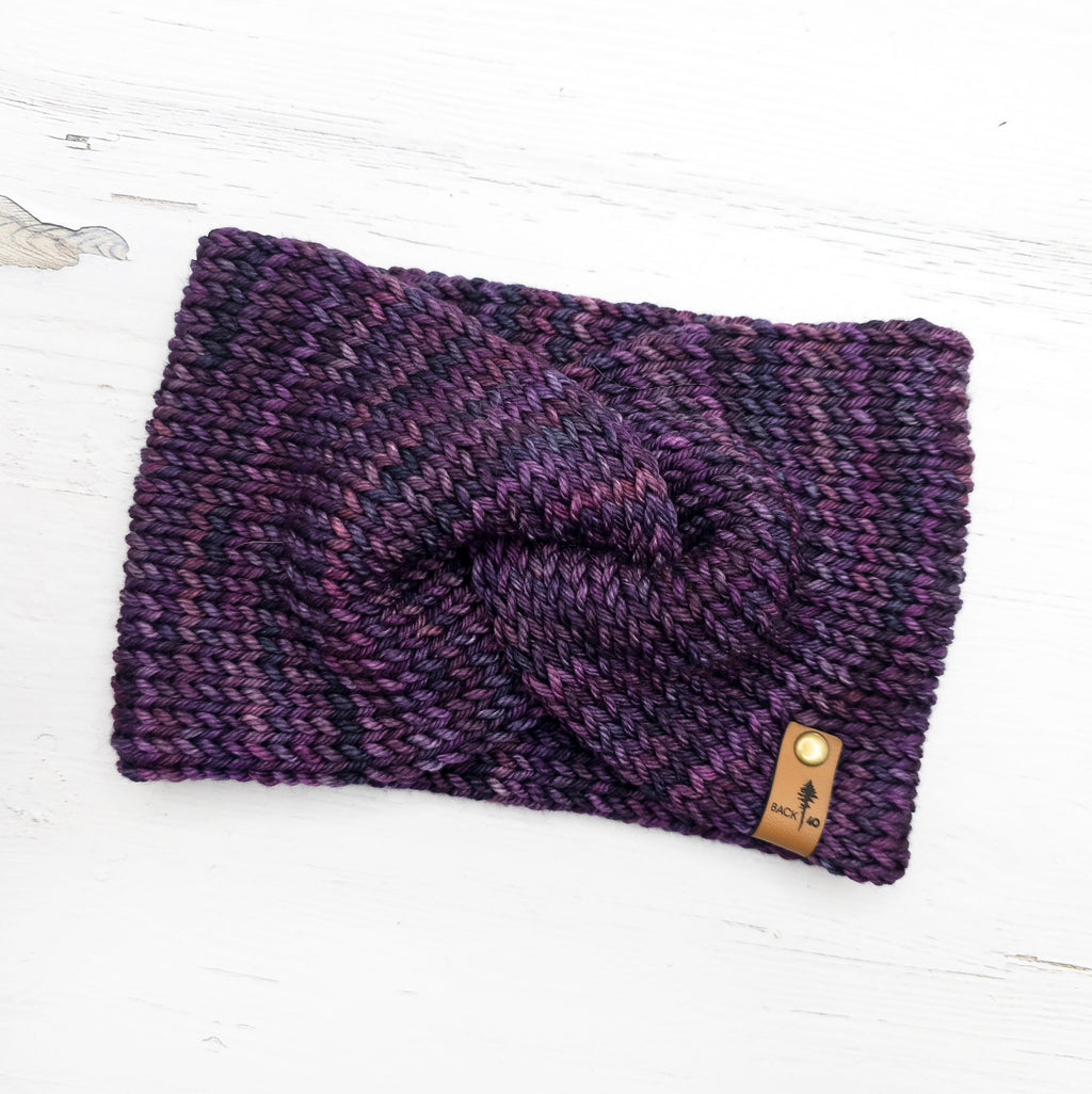 Luxe Line Twist Headband | Purpuras