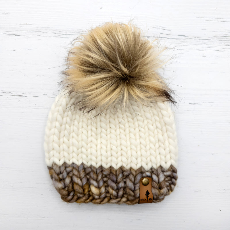 Luxe Line Classic Beanie (Neutral) | 0-3 Months