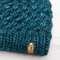 Luxe Line Emilia Beanie (Teal Feather) | Adult