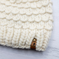 Luxe Line Mesa Beanie (Ivory) | Adult