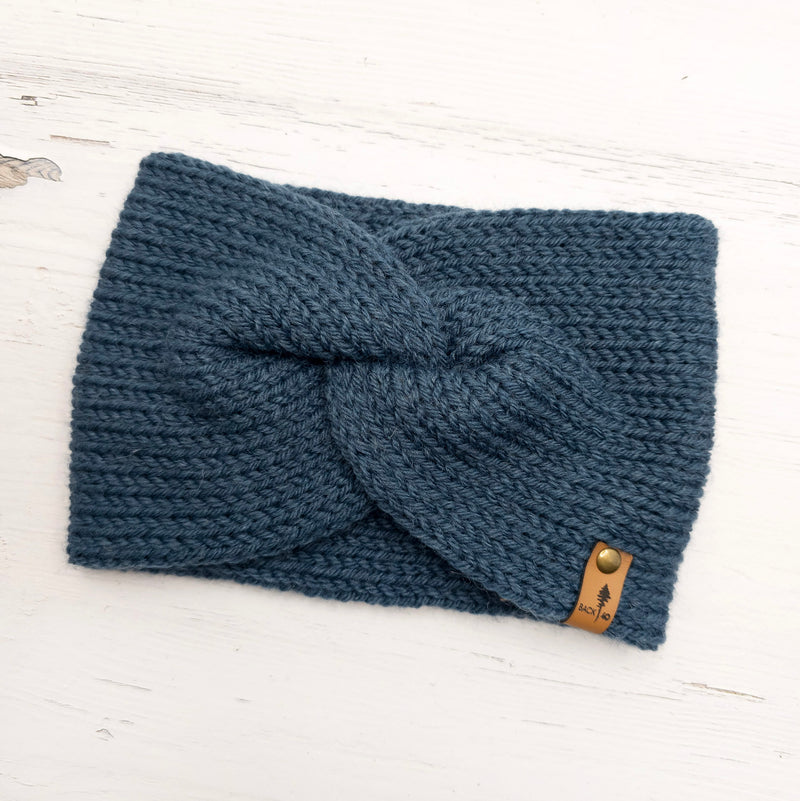 Twist Headband | Denim