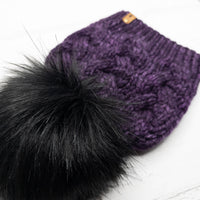 Luxe Line Delta Cable Beanie (Iris) | Adult