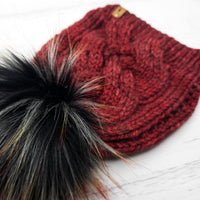 Luxe Line Double Braid Beanie (Cereza) | Adult